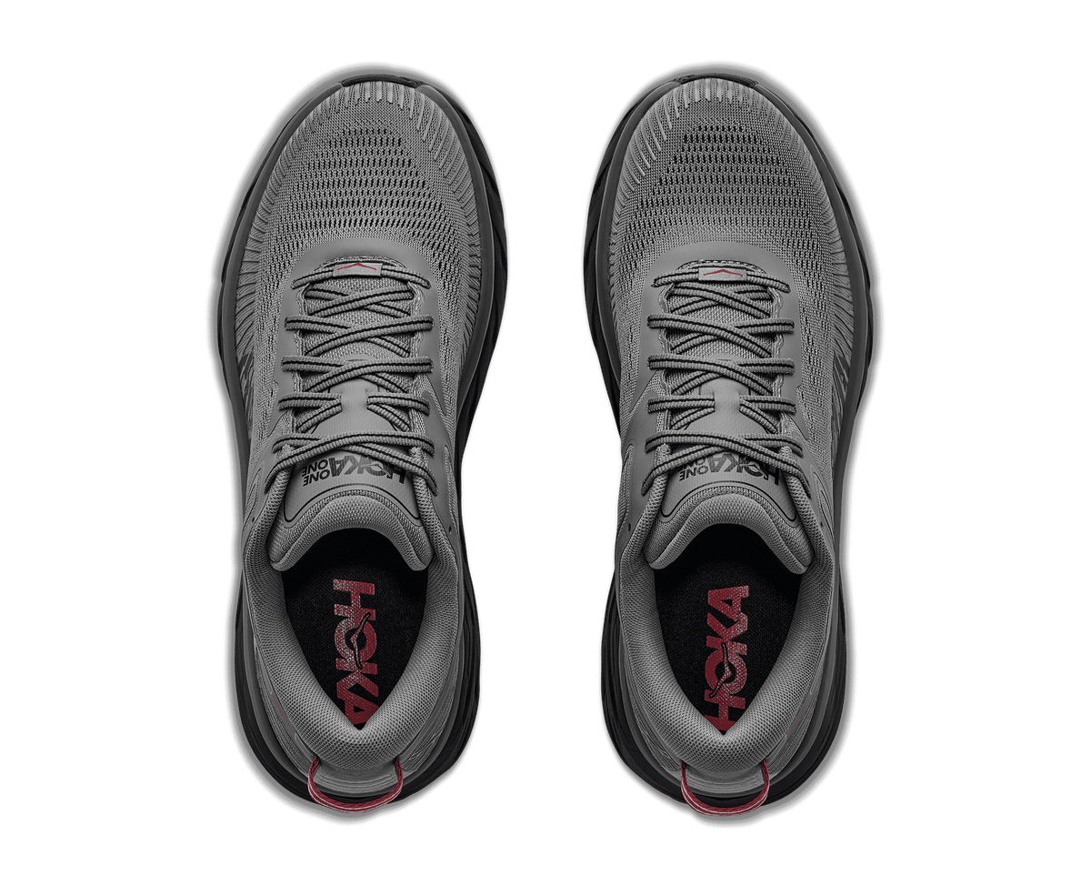 HOKA Men's Bondi 7 - ASTEROID / BLACK