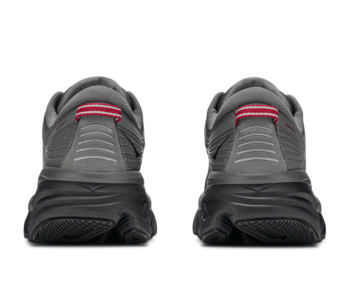 HOKA Men's Bondi 7 - ASTEROID / BLACK