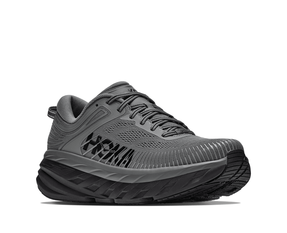 HOKA Men's Bondi 7 - ASTEROID / BLACK