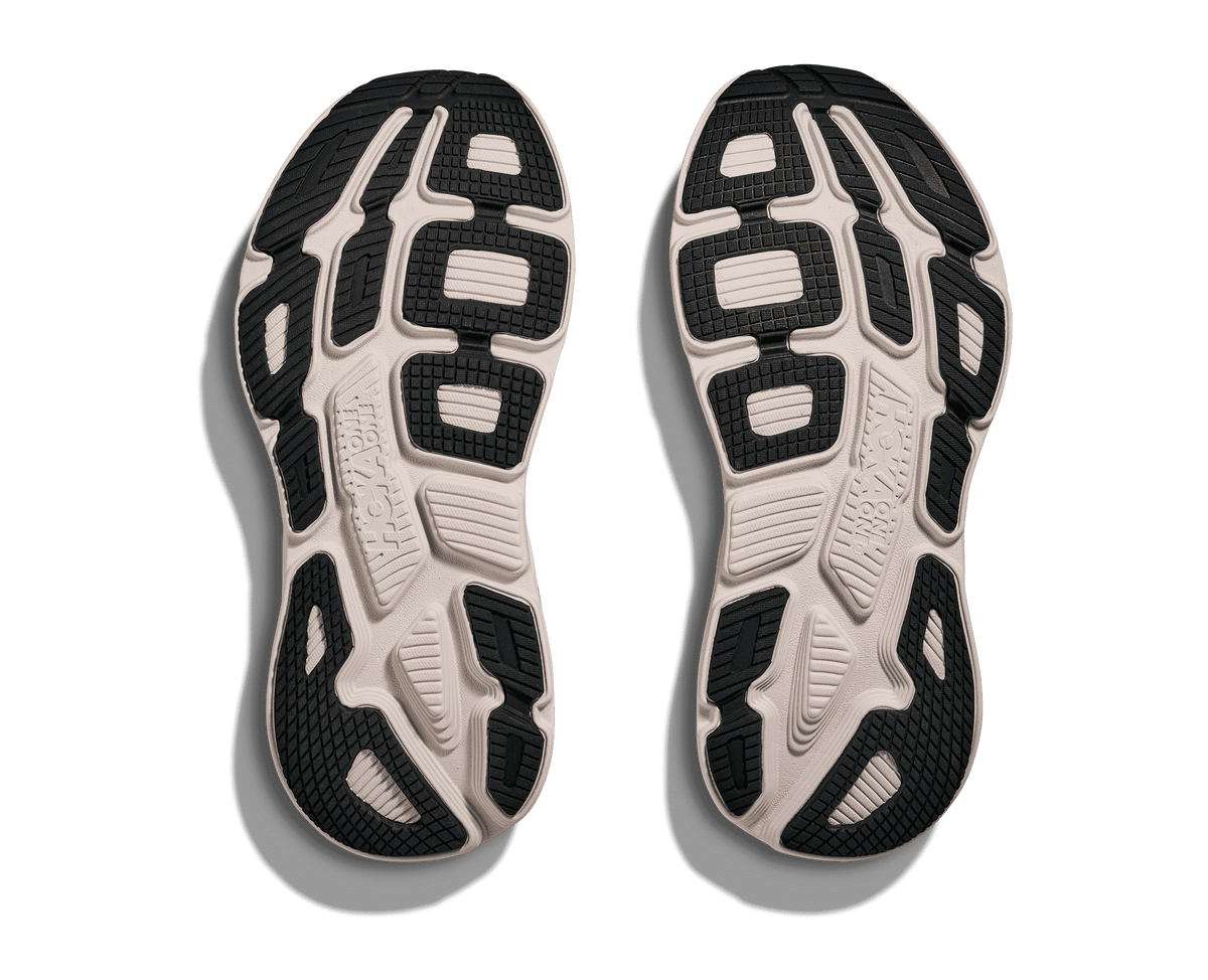 HOKA Women's Bondi 7 - BLACK / ROSE CREAM
