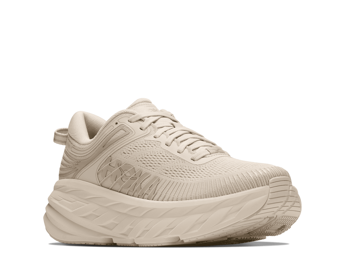 HOKA Women's Bondi 7 - OAT MILK / OAT MILK