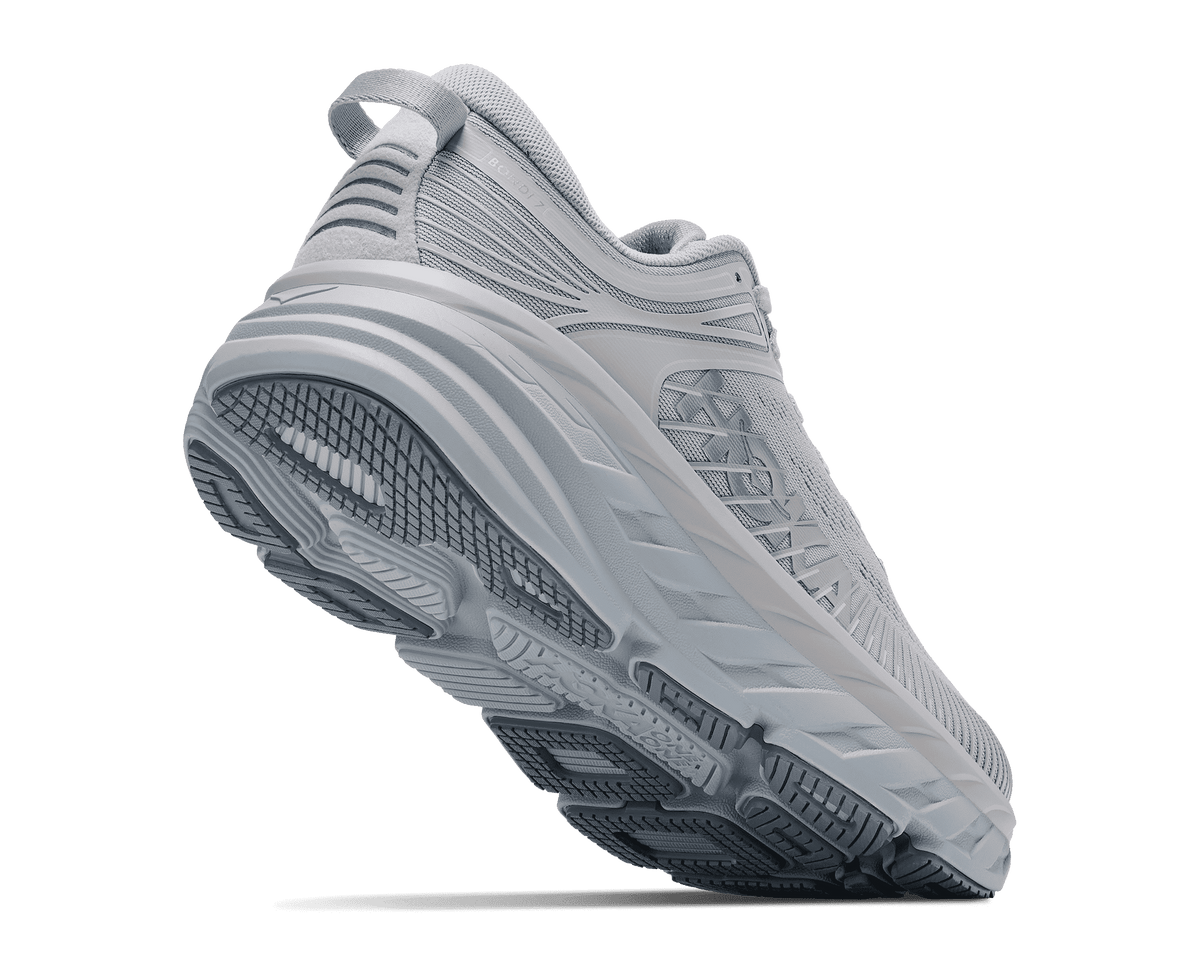 HOKA Women's Bondi 7 - STARDUST / MINERAL BLUE