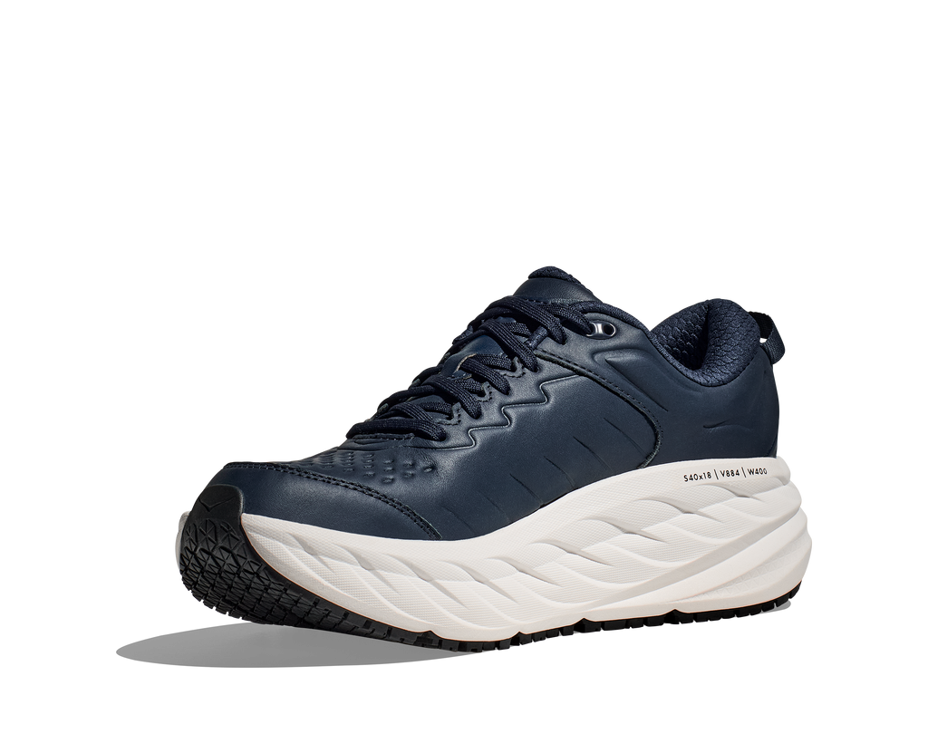 HOKA Men's Bondi SR - OUTERSPACE / WHITE