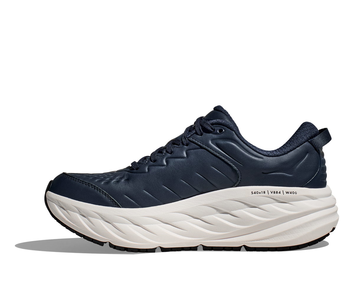 HOKA Men's Bondi SR - OUTERSPACE / WHITE