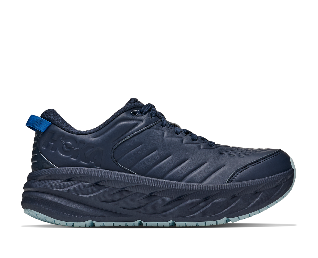 HOKA Women's Bondi SR - VARSITY NAVY / GLIMMERING BLUE