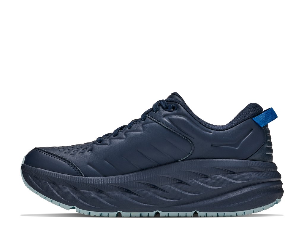 HOKA Women's Bondi SR - VARSITY NAVY / GLIMMERING BLUE
