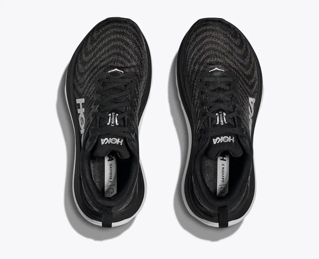 HOKA Men's Gaviota 5 - Black / White