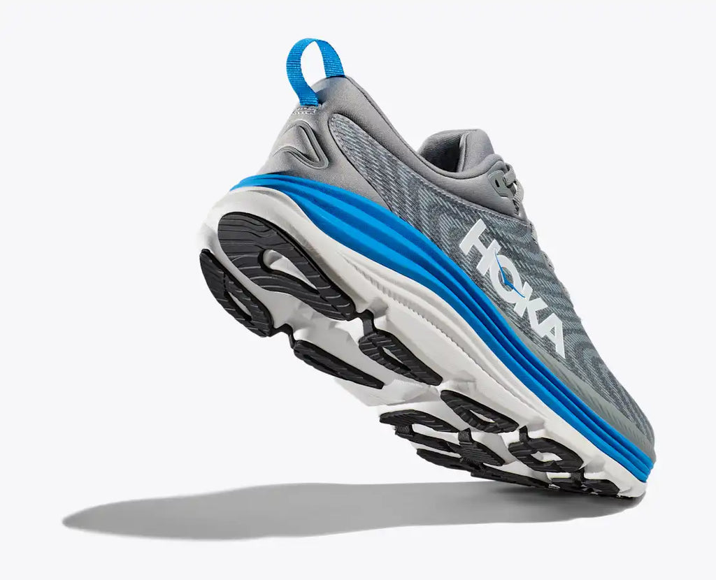 HOKA Men's Gaviota 5 - Limestone / Diva Blue (Wide)