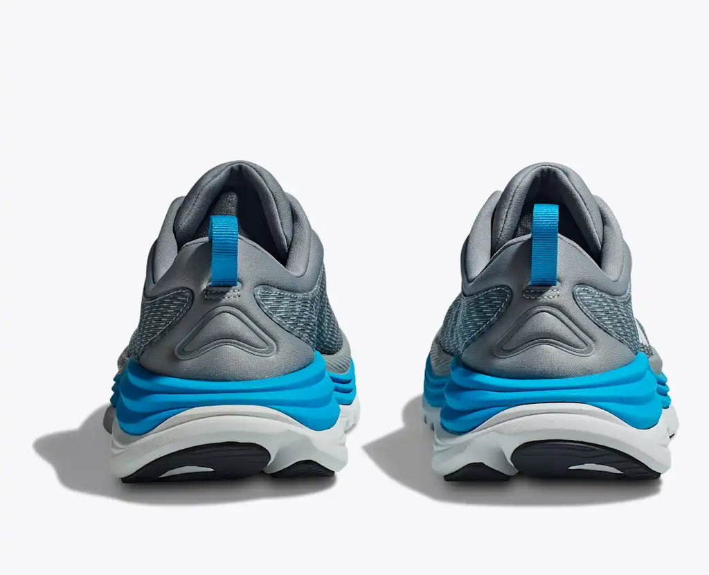 HOKA Men's Gaviota 5 - Limestone / Diva Blue (Wide)