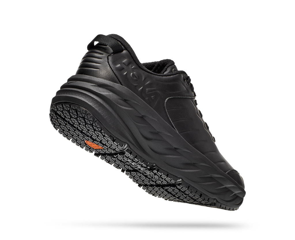 HOKA Men's Bondi SR - BLACK / BLACK (Wide)