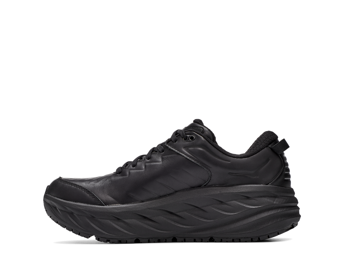HOKA Men's Bondi SR - BLACK / BLACK (Wide)