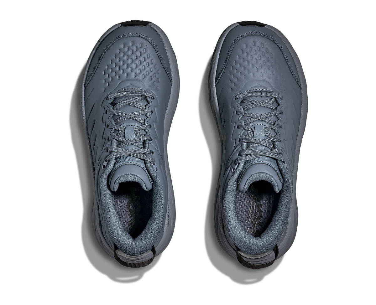 HOKA Men's Bondi SR - FADED NAVY / CARBON BLACK (Wide)