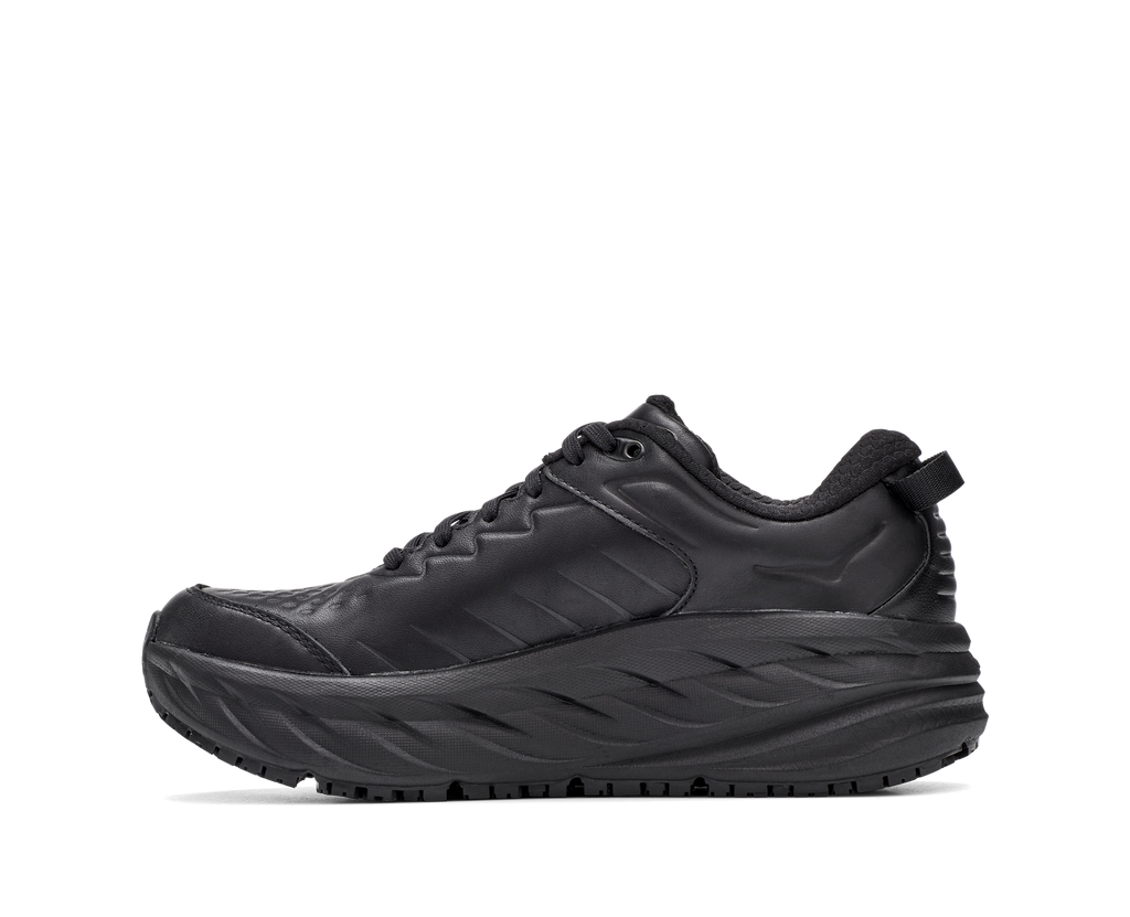 HOKA Women's Bondi SR - BLACK / BLACK (Wide)