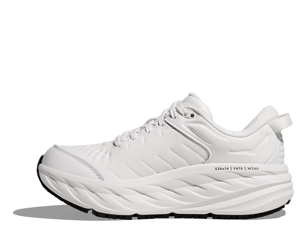 HOKA Women's Bondi SR - FROST / FROST (Wide)
