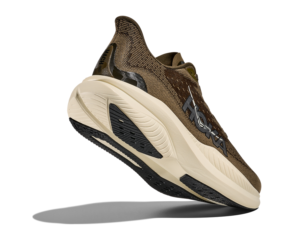 HOKA Men's Mach 6 - ANTIQUE OLIVE / TRUFFLE SALT