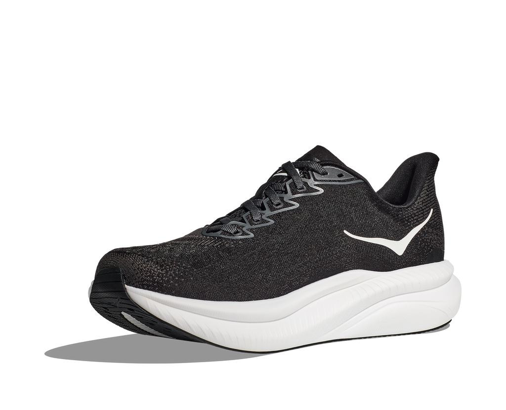 HOKA Men's Mach 6 - BLACK / WHITE