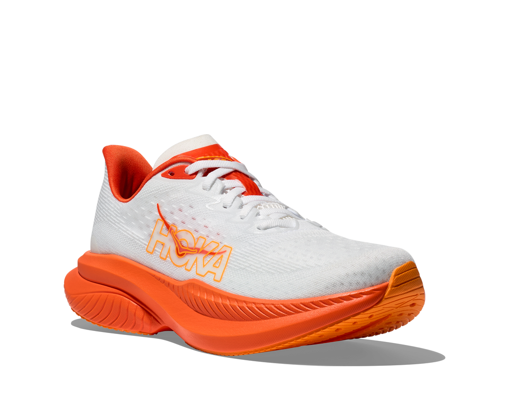 HOKA Men's Mach 6 - FROST / LAVA