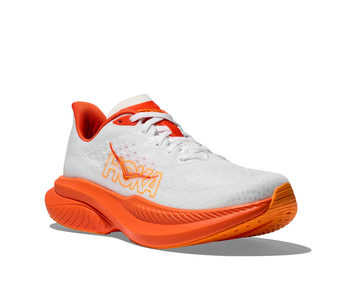 HOKA Men's Mach 6 - FROST / LAVA