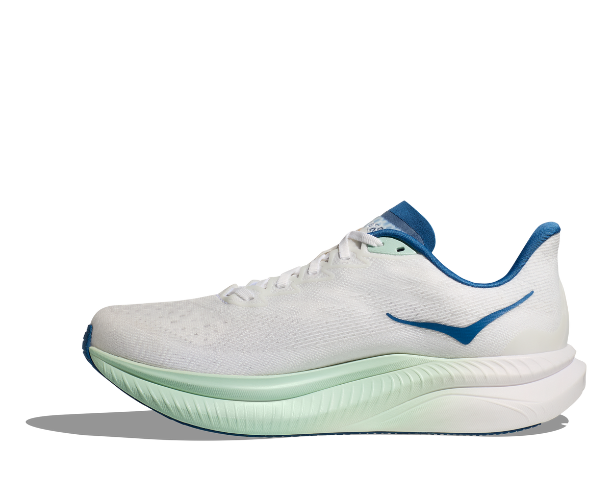 HOKA Men's Mach 6 - FROST / GOLD