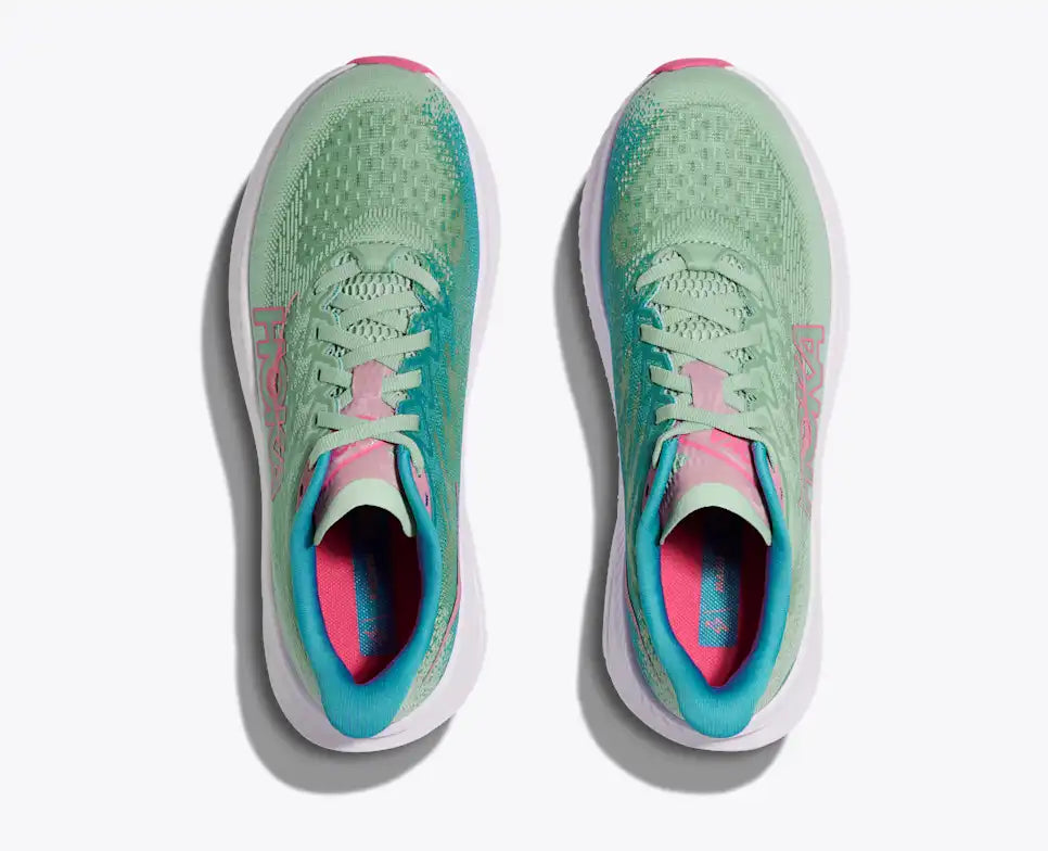 HOKA Women's Mach 6 - JADEITE / ALPINE BLUE (Wide)