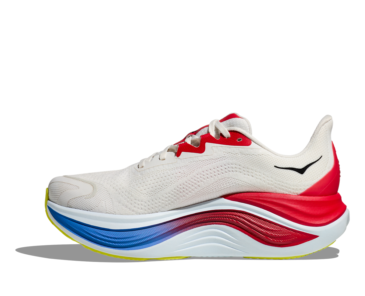 HOKA Men's Skyward X - BLANC DE BLANC / VIRTUAL BLUE