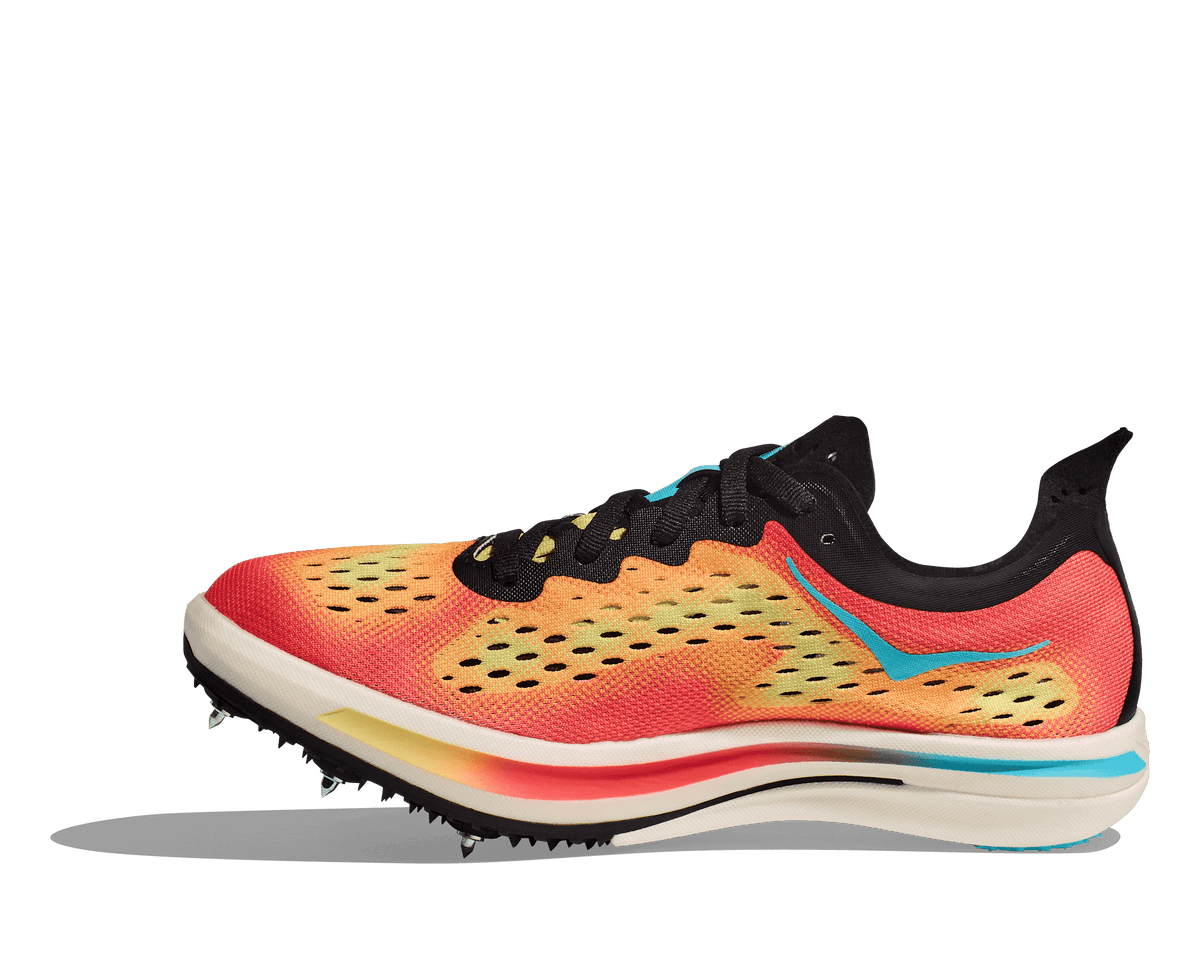 HOKA Unisex Cielo Flyx - BLACK / YUZU
