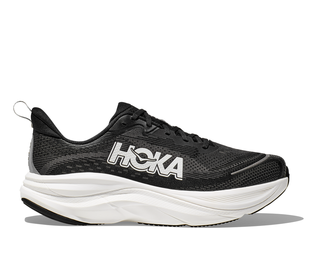 HOKA Men's Skyflow - BLACK / WHITE (Wide)