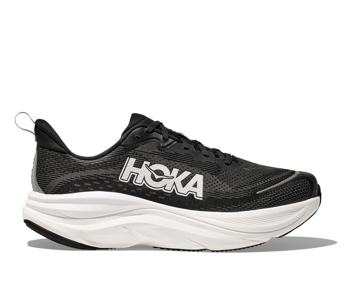 HOKA Men's Skyflow - BLACK / WHITE (Wide)