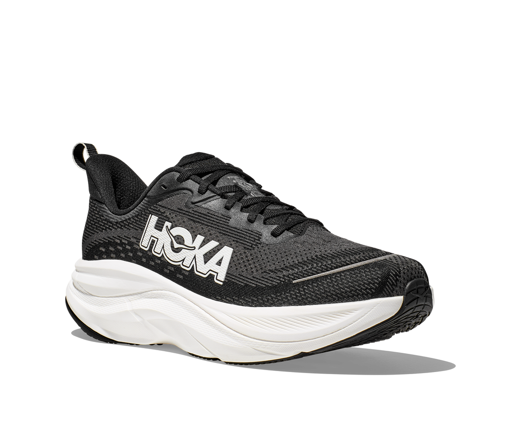 HOKA Men's Skyflow - BLACK / WHITE (Wide)