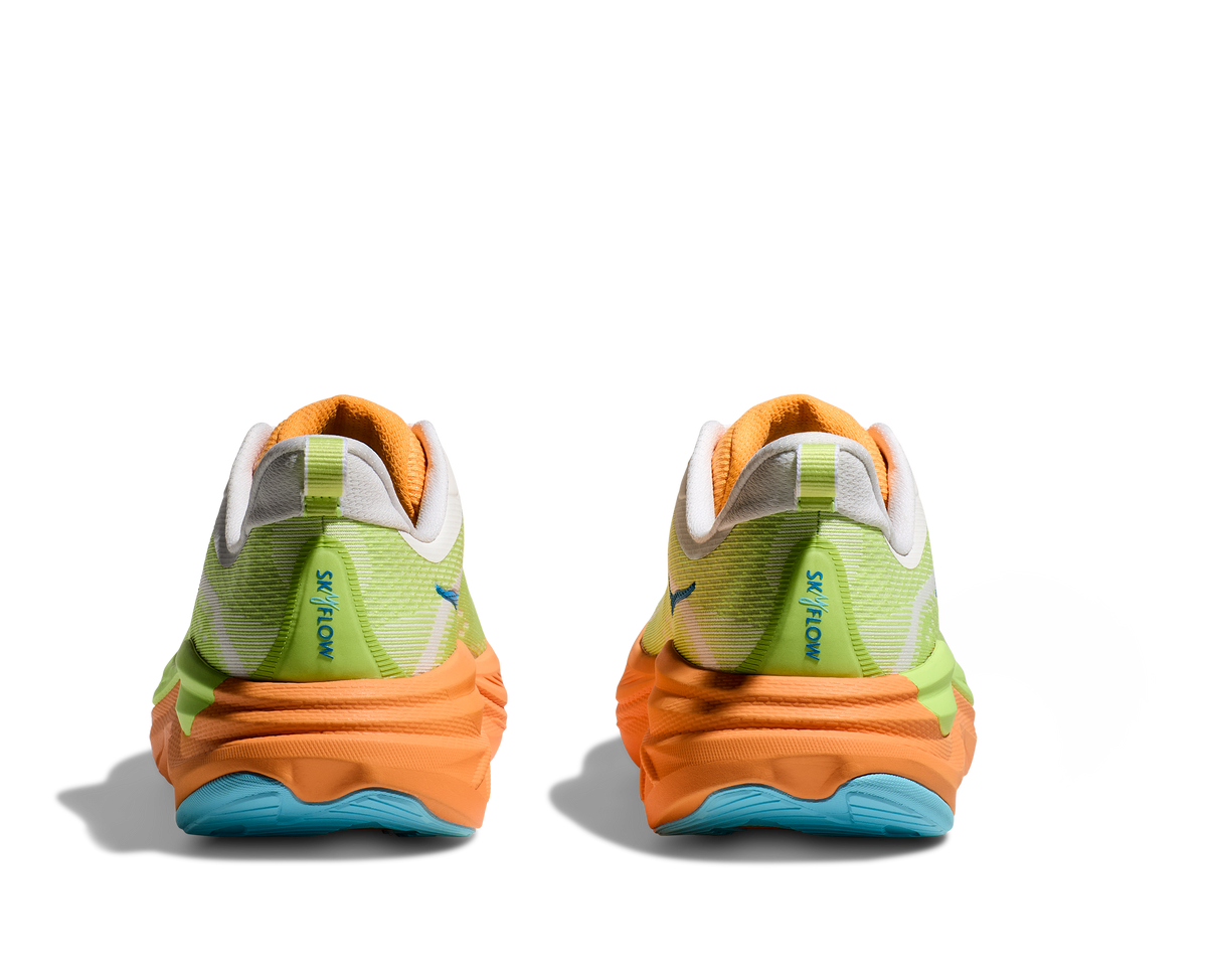 HOKA Men's Skyflow - FROST / SOLAR FLARE