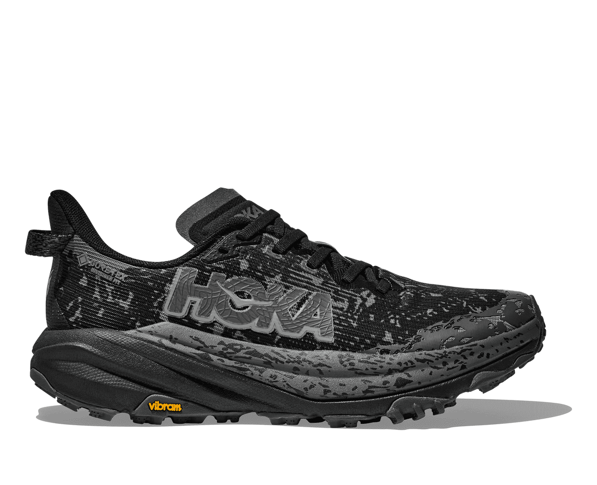 HOKA Women's Speedgoat 6 GTX - BLACK / OUTER ORBIT
