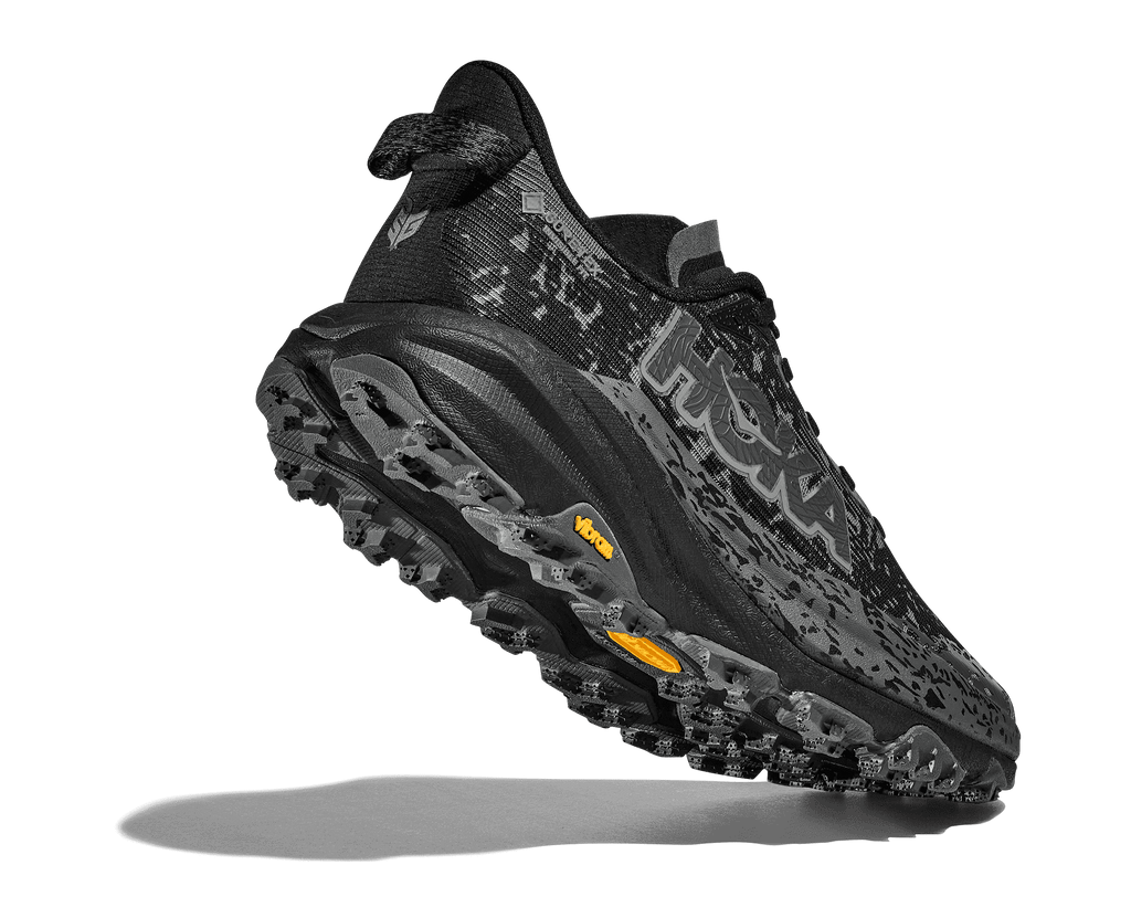 HOKA Women's Speedgoat 6 GTX - BLACK / OUTER ORBIT