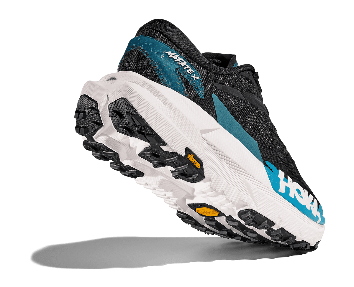 HOKA Women's Mafate X - BLACK / SKYWARD BLUE