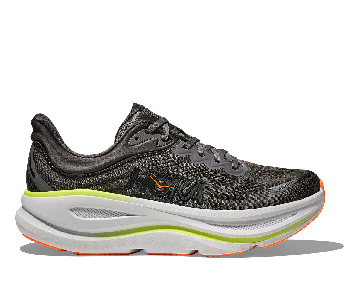 HOKA Men's Bondi 9 - ASPHALT GREY / GRAVEL