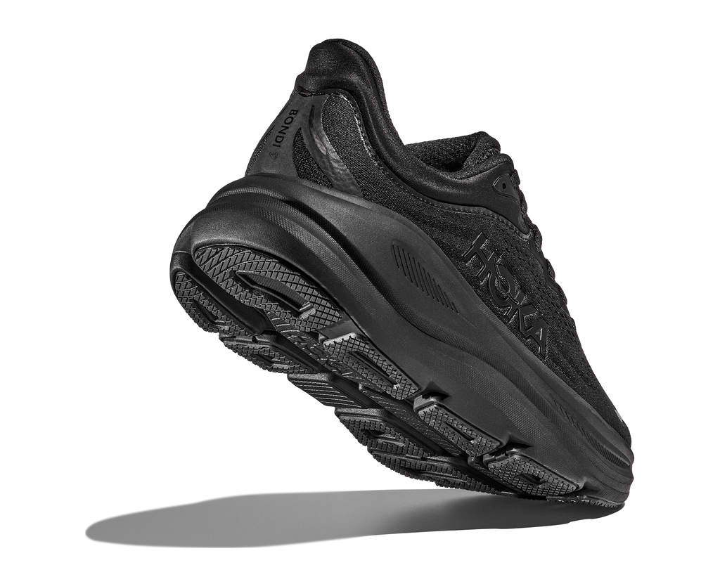 HOKA Men's Bondi 9 - BLACK / BLACK (Wide)