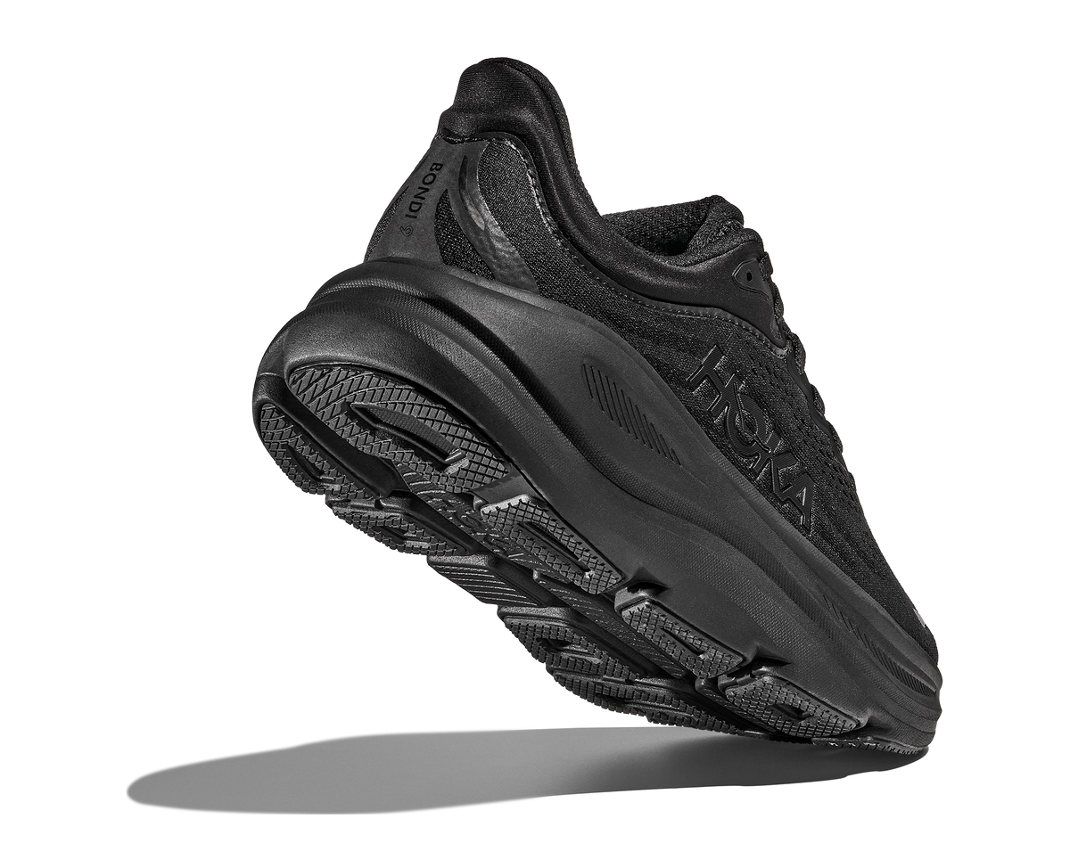 HOKA Men's Bondi 9 - BLACK / BLACK (Wide)