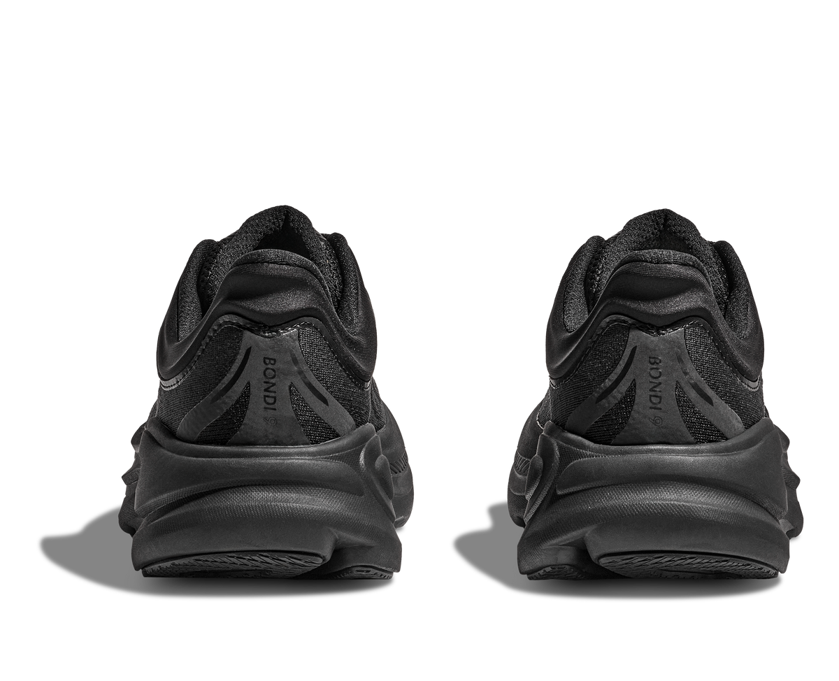 HOKA Men's Bondi 9 - BLACK / BLACK (Wide)