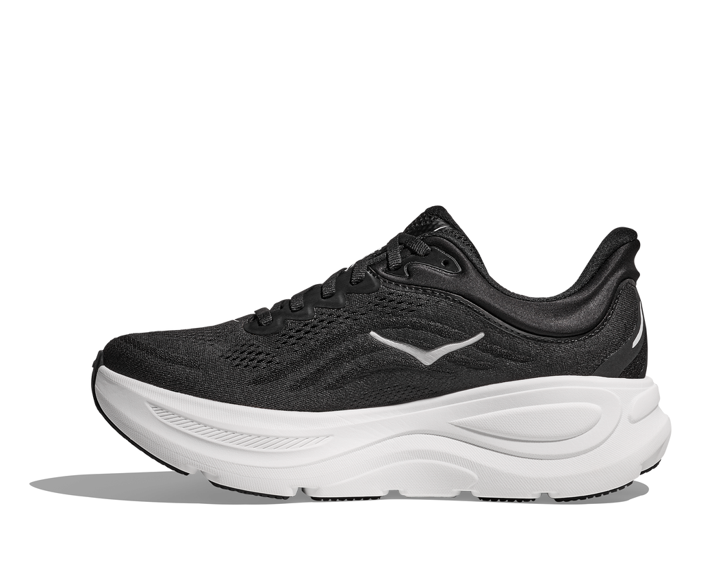 HOKA Men's Bondi 9 - BLACK / WHITE