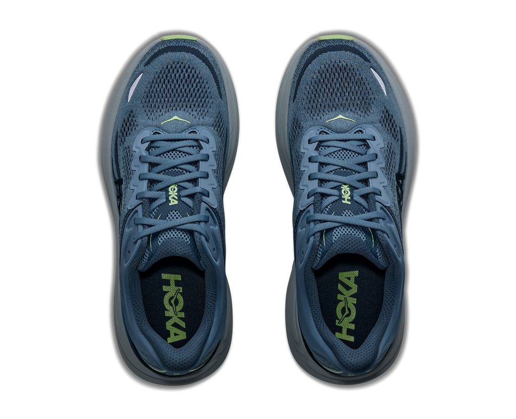 HOKA Men's Bondi 9 - DOWNPOUR / THUNDER CLOUD (Extra Wide)