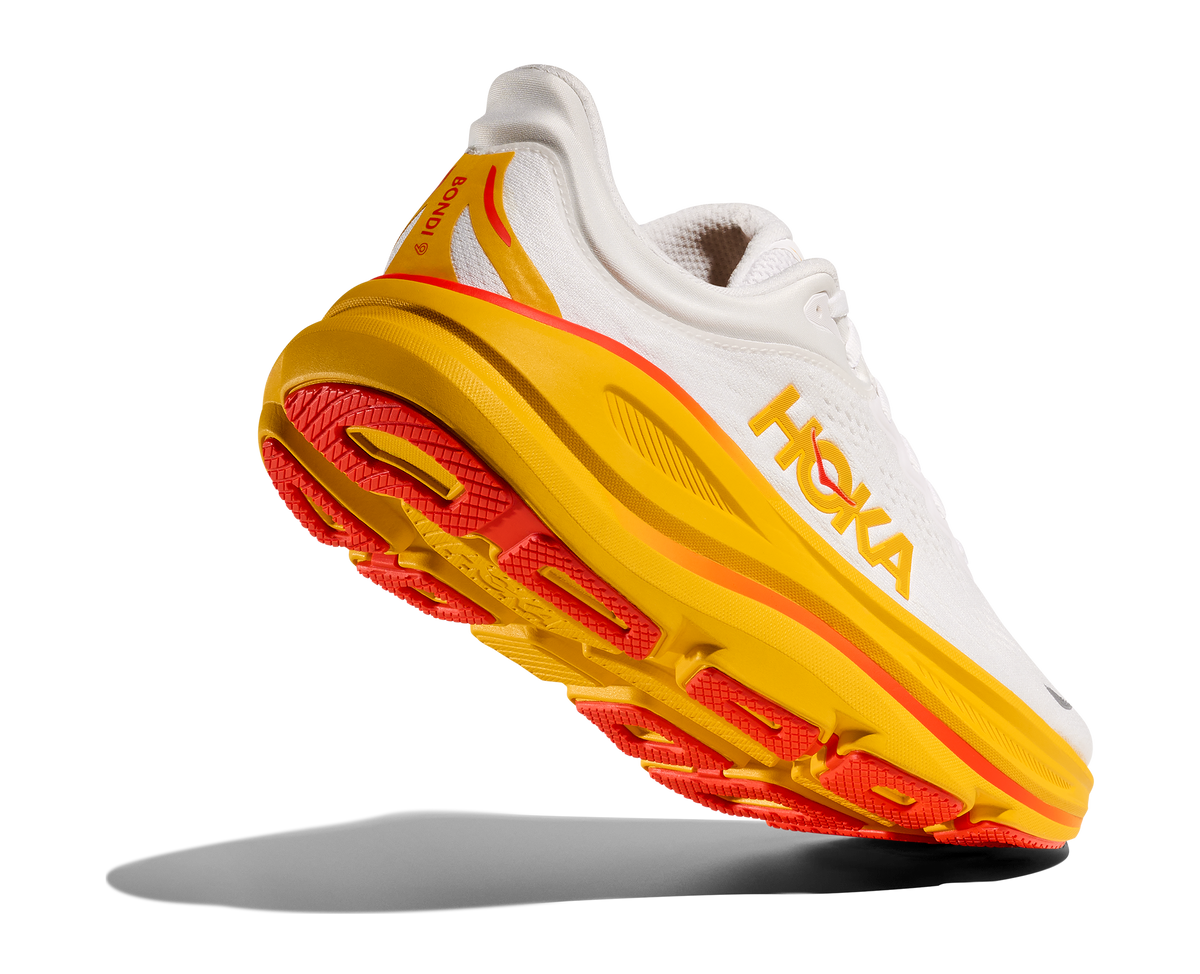 HOKA Men's Bondi 9 - FROST / SUNFLOWER