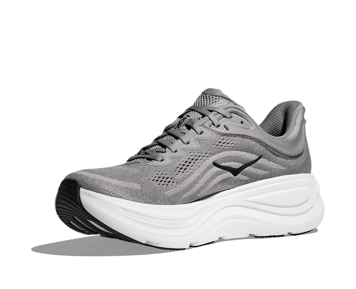 HOKA Men's Bondi 9 - GALACTIC GREY / STELLAR GREY