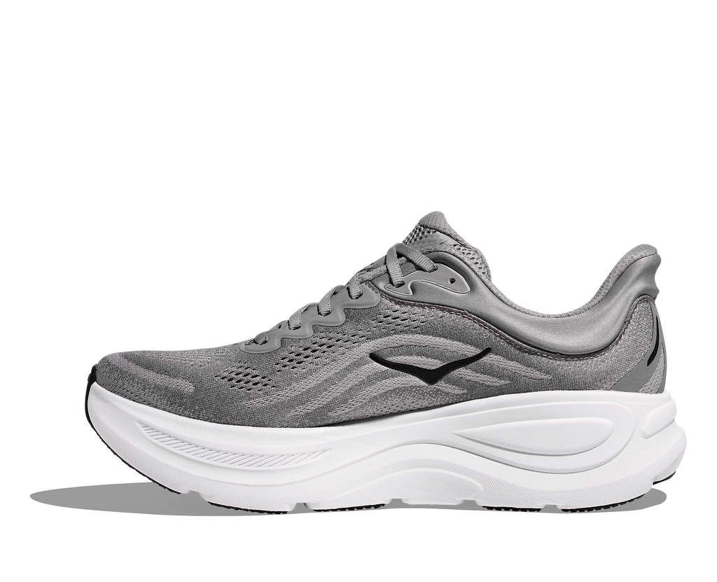 HOKA Men's Bondi 9 - GALACTIC GREY / STELLAR GREY (Wide)