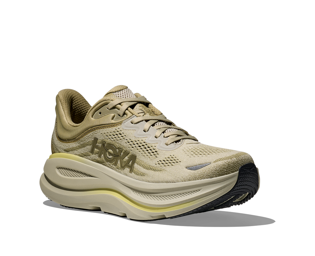 HOKA Men's Bondi 9 - GRASSLAND / OYSTER MUSHROOM