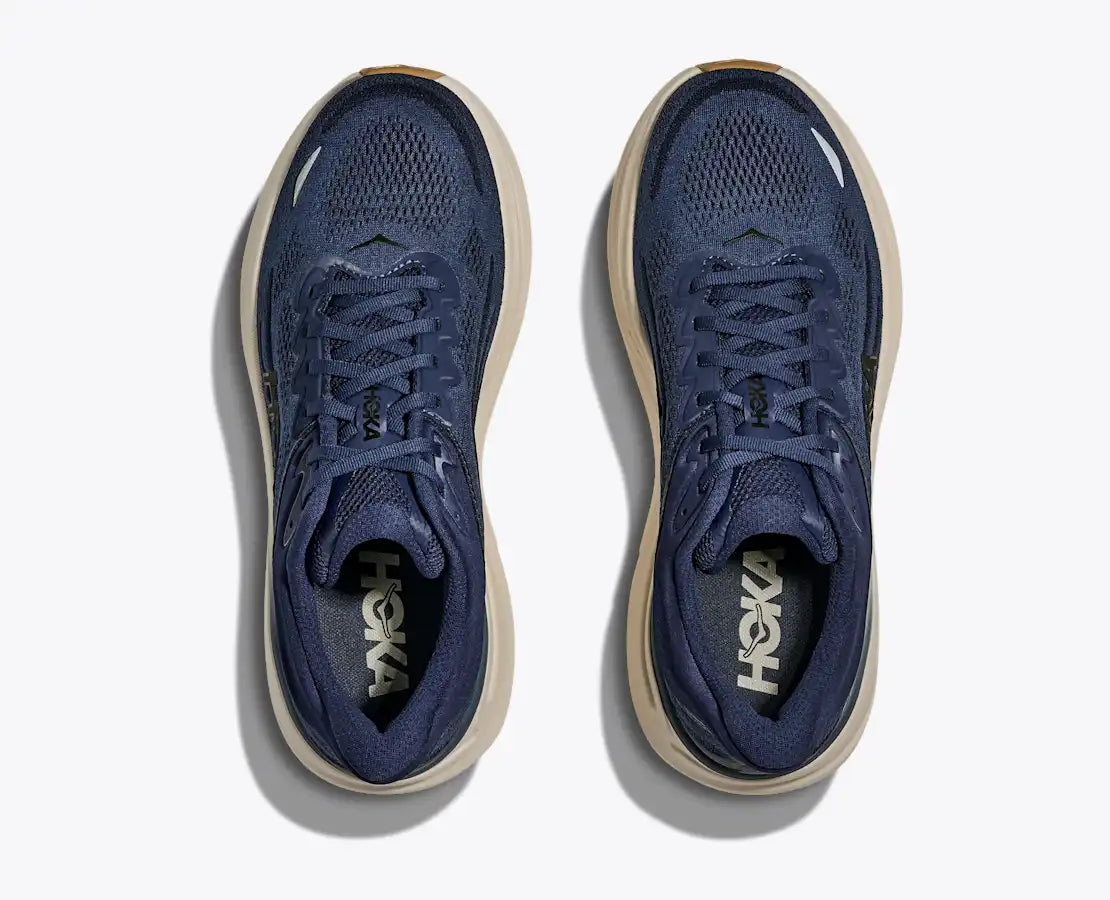 HOKA Men's Bondi 9 - MIDNIGHT BLUE / VARSITY NAVY