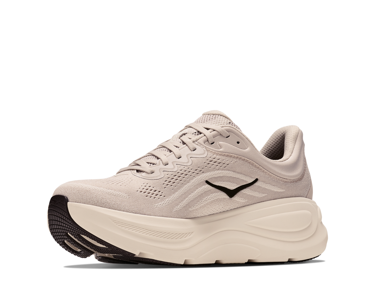 HOKA Men's Bondi 9 - RIVER ROCK GREY / ALABASTER