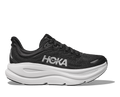 HOKA Women's Bondi 9 - BLACK / WHITE (Wide)