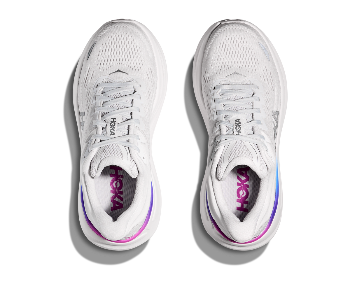 HOKA Women's Bondi 9 - COSMIC GREY / WHITE