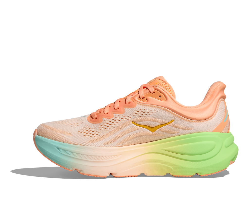 HOKA Women's Bondi 9 - FROST / PALE TANGERINE