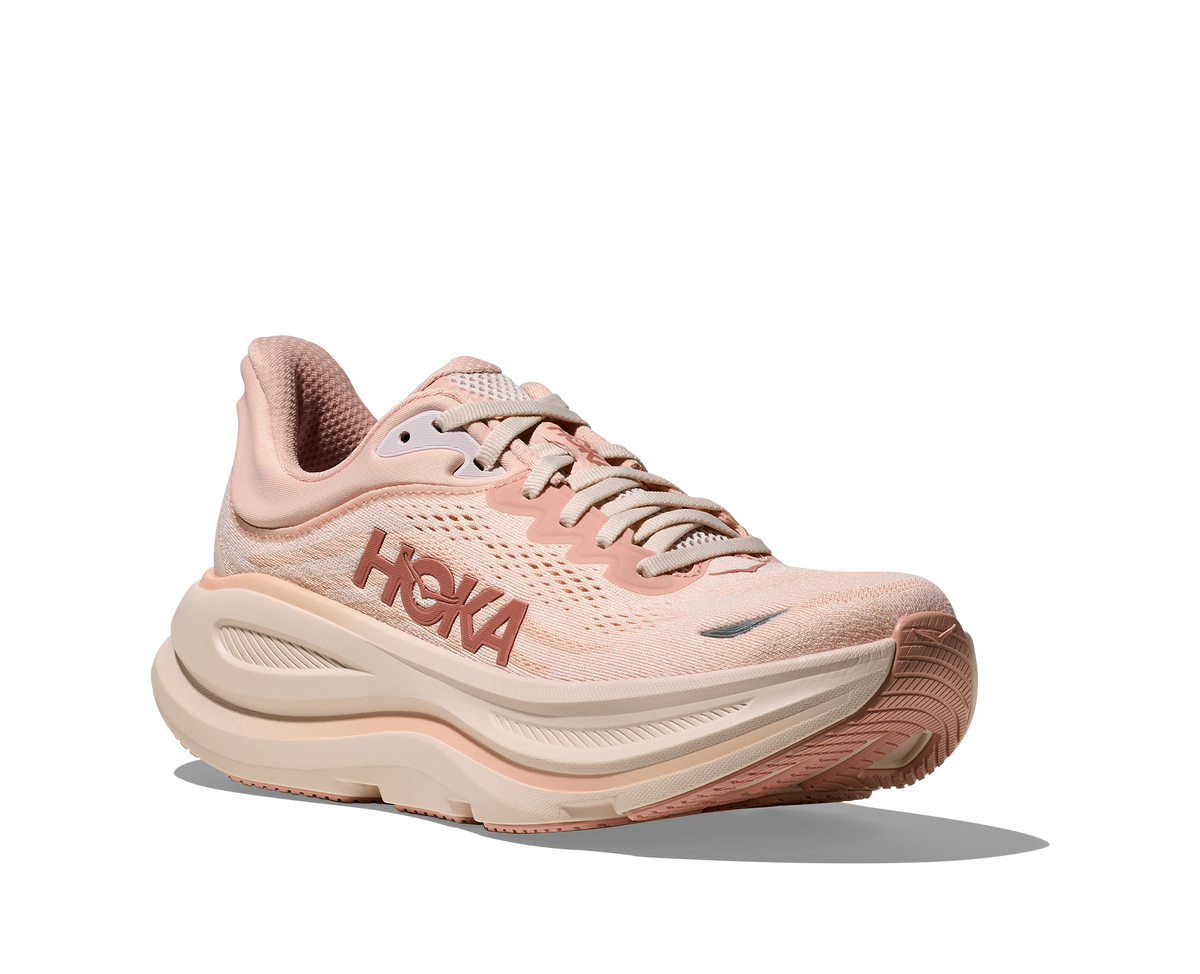 HOKA Women's Bondi 9 - ROSE LATTE / ROSE CREAM