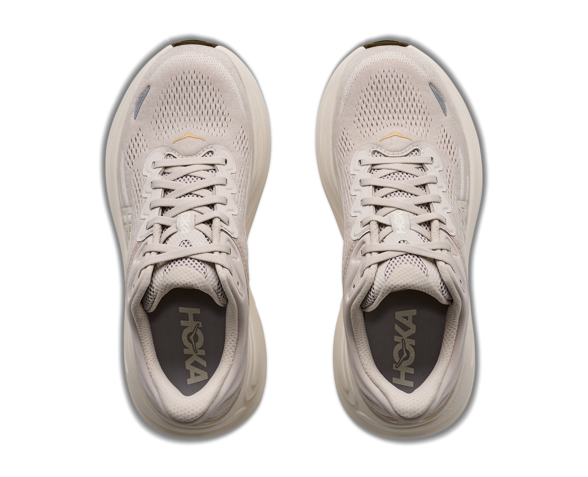 HOKA Women's Bondi 9 - RIVER ROCK GREY / ALABASTER